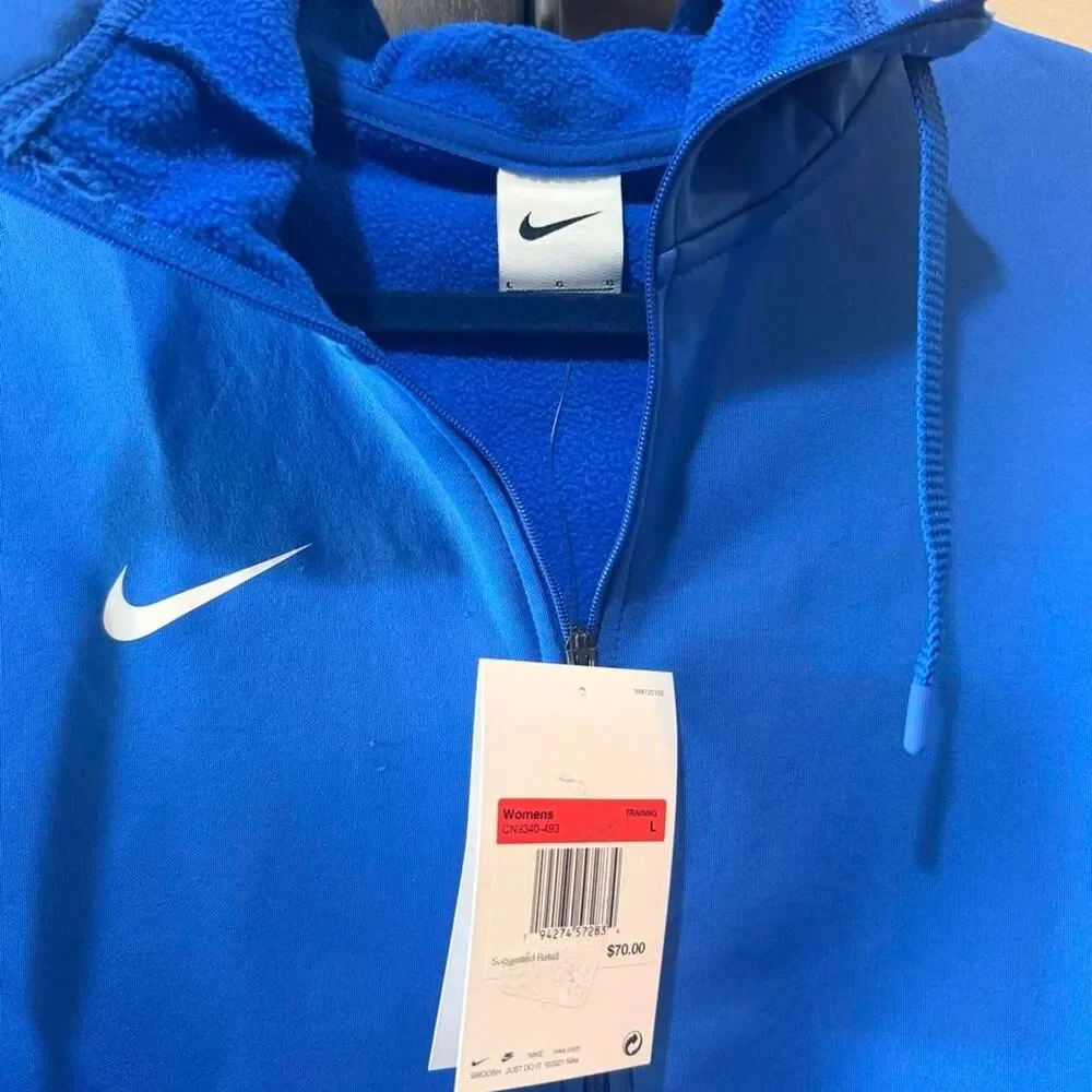 Nike Women's Blue Hoodie